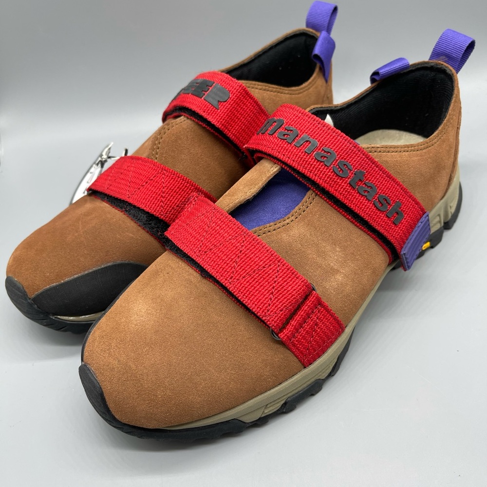 BROWN FRONTEER MANASTASH HIKING SHOE VIBRAM SOLE